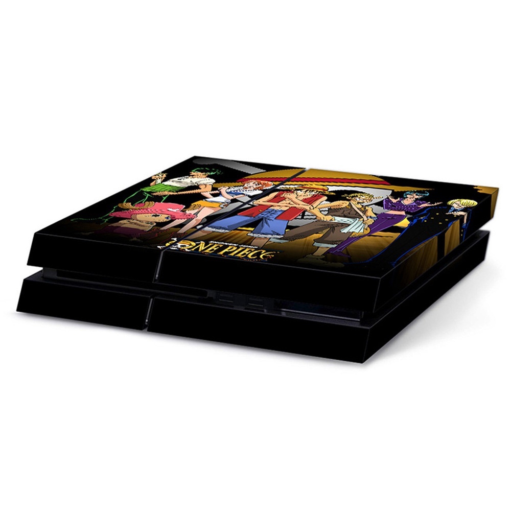 Decal dán trang trí bảo vệ máy chơi game PS4 hình anime One Piece