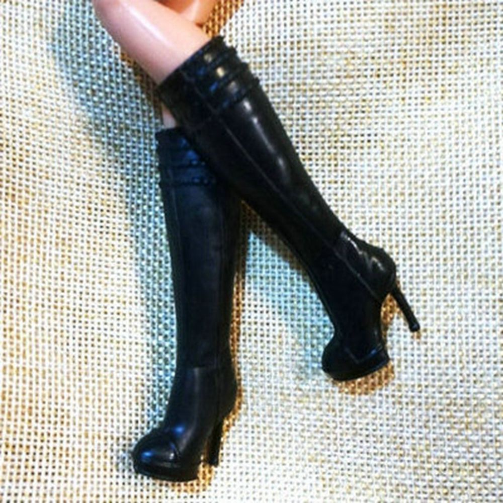 Giày Boot Dài 18 Kiểu Dáng Lựa Chọn Thời Trang Cho Búp Bê 2.2cm