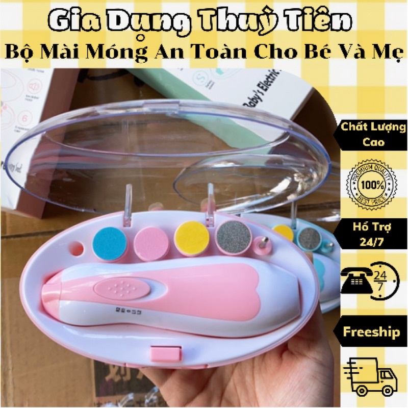 Máy cắt móng tay điện đa năng cho bé, Cắt dũa móng an toàn