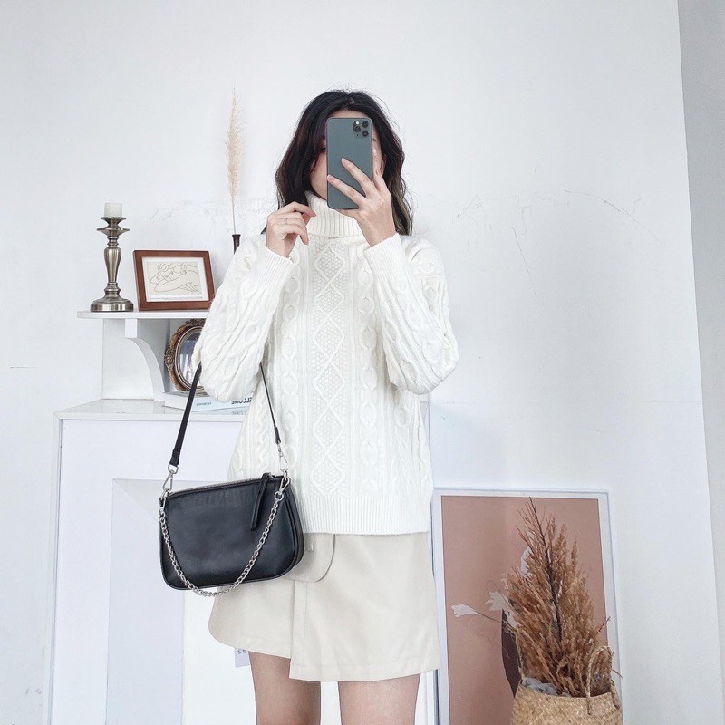 áo len Thừng cổ lọ | BigBuy360 - bigbuy360.vn