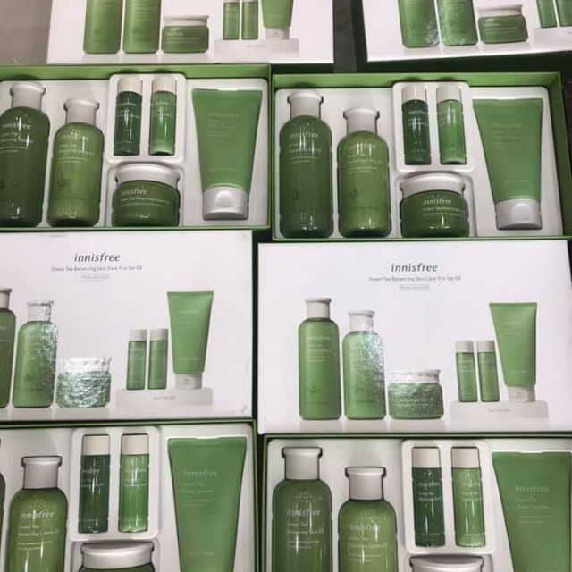 Set innisfree trà xanh 6 món