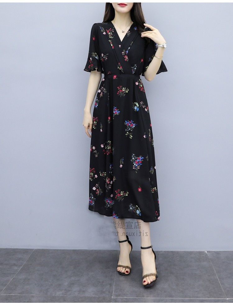 Đầm Voan Hoa Thời Trang Thanh Lịch Đáng Yêu Cho Nữ Mùa Hè 2021 | BigBuy360 - bigbuy360.vn