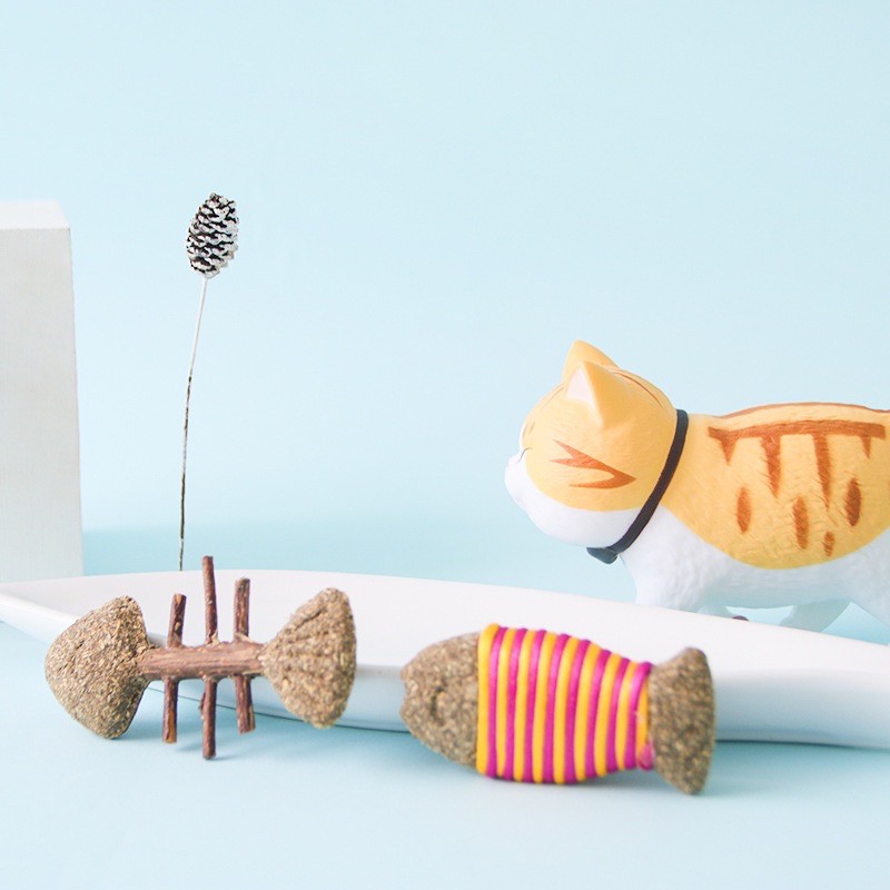 Đồ chơi Catnip cho mèo gặm giúp sạch răng thơm miệng
