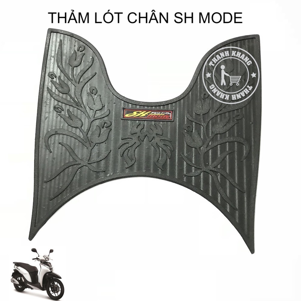 Thảm lót chân xe máy SH mode Thanh Khang 006000997 (Đen)