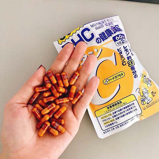Viên Uống Bổ Sung Vitamin C DHC Hard Capsule Nhật Bản