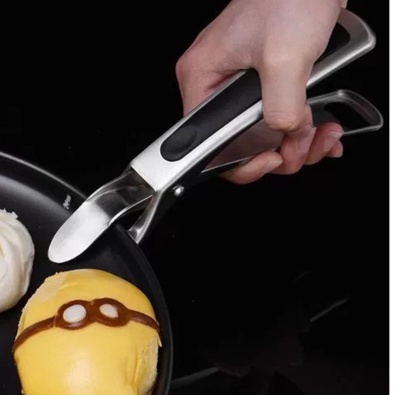 Kẹp gắp đồ nóng - Dụng cụ kẹp inox gắp thức ăn, đá, gắp chén đĩa đồ nóng thực phẩm cao cấp - #kepgapbat