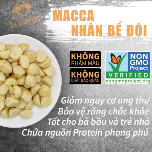 Nhân Hạt Macca Úc Nhập Khẩu - Hạt dinh dưỡng