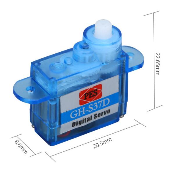 Động cơ Servo Gh 3.7g / 4.3g Gh-S37A Gh-S43A cho máy bay điều khiển từ xa