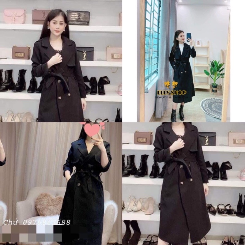 Áo khoác dài-áo măng tô-áo dạ kaki dài | BigBuy360 - bigbuy360.vn