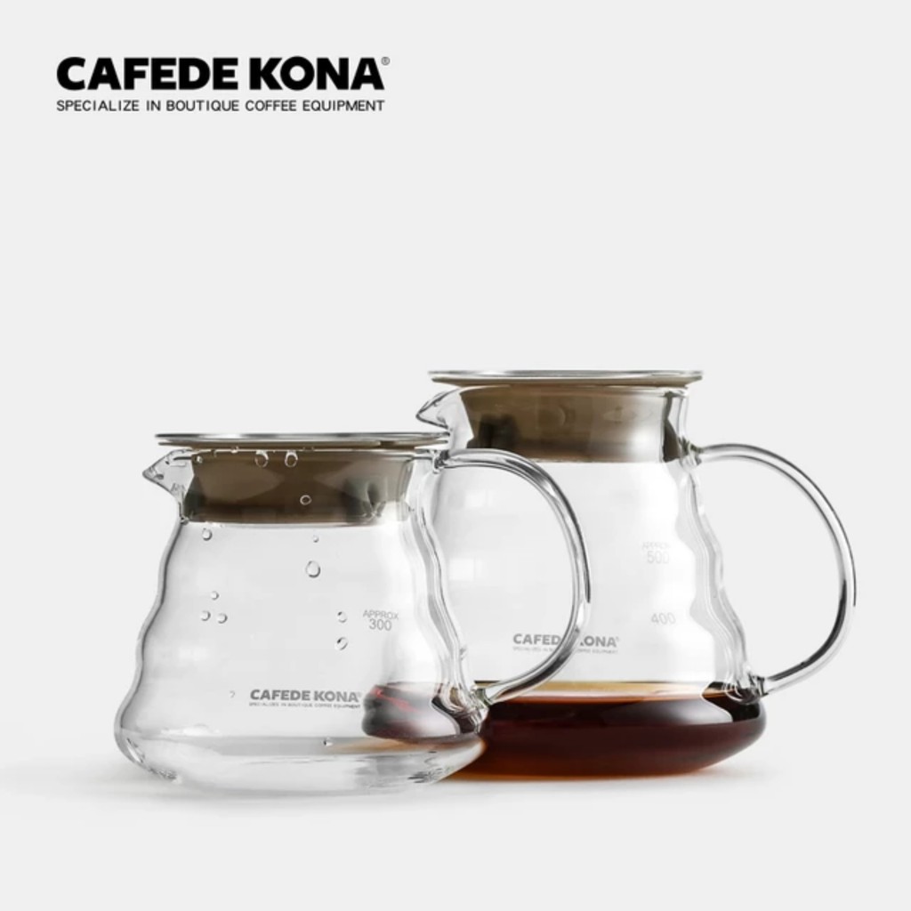 Bình đựng cà phê thủy tinh nắp thủy tinh Cafede Kona - Cafede Kona Coffee Server