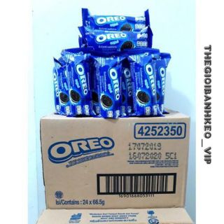 Thùng 24 Cây Bánh Oreo 66.5gr