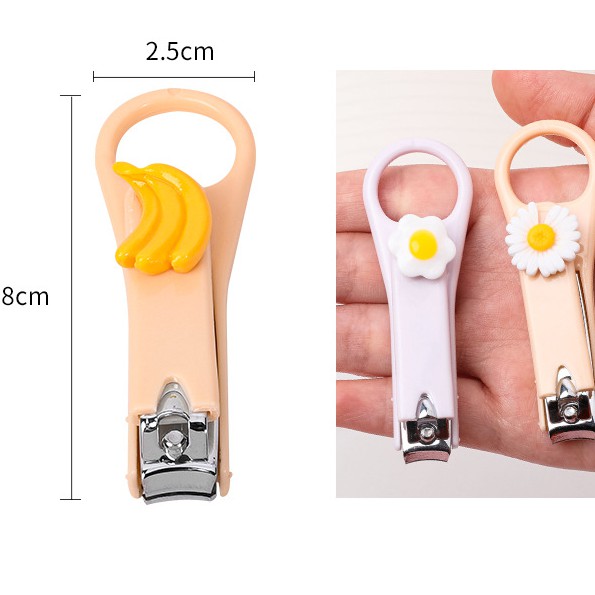 Bấm móng tay cho bé bọc nhựa an toàn thiết kế dễ thương