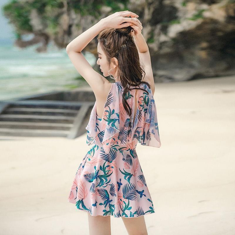 Bộ Đồ Bơi Phong Cách Mới Năm 2021 Kích Thước Lớn Che Bụng Kín Đáo