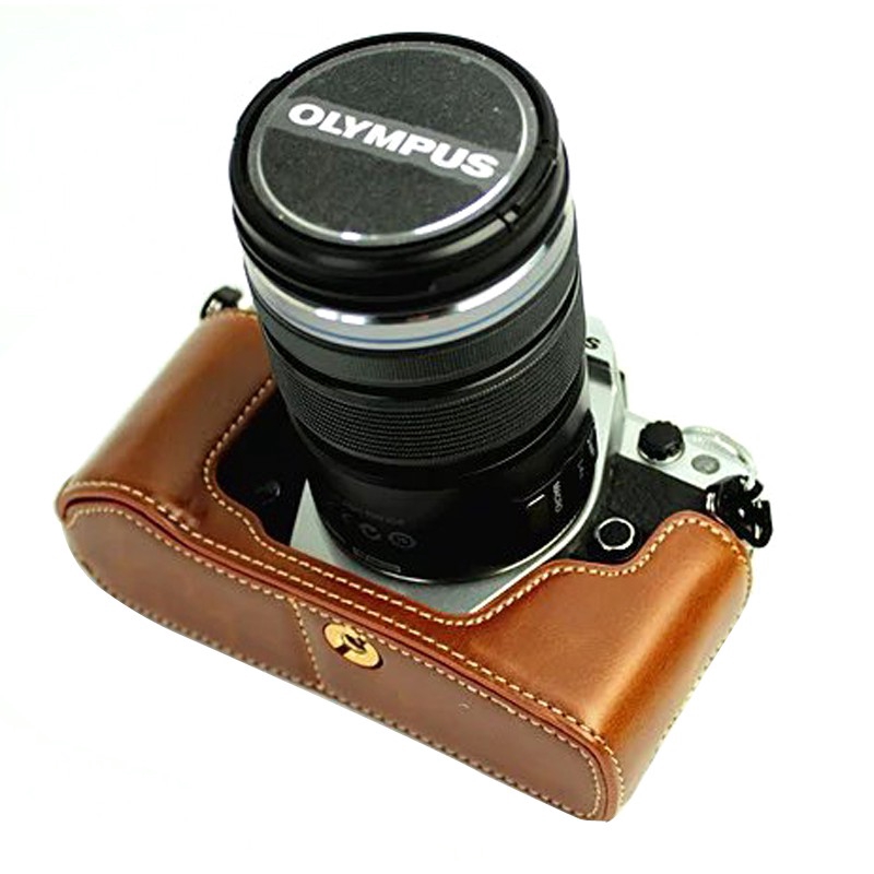 Túi da PU đựng máy ảnh Olympus EM5 II OMD EM5II EM5 Mark II