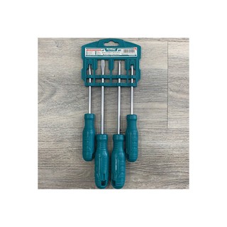 Bộ 4 tua vít dẹp và bake total thtdc250401