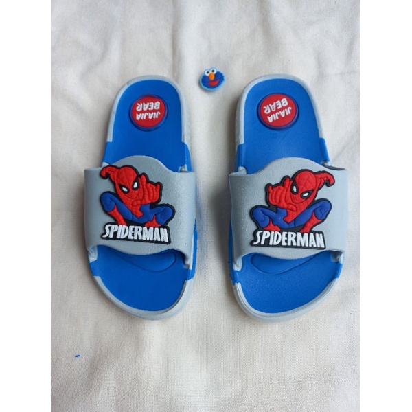Dép siêu nhân bé trai.dép đúc siêu nhân nhện 3D đẹp