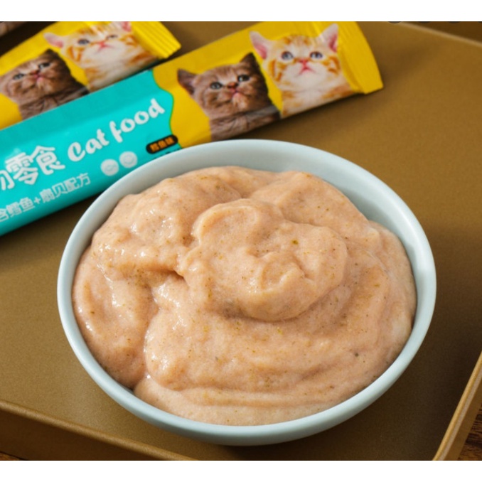 Combo 10 thanh súp thưởng cho mèo Shizuka/ Cat food/ Pet snack thanh 15g