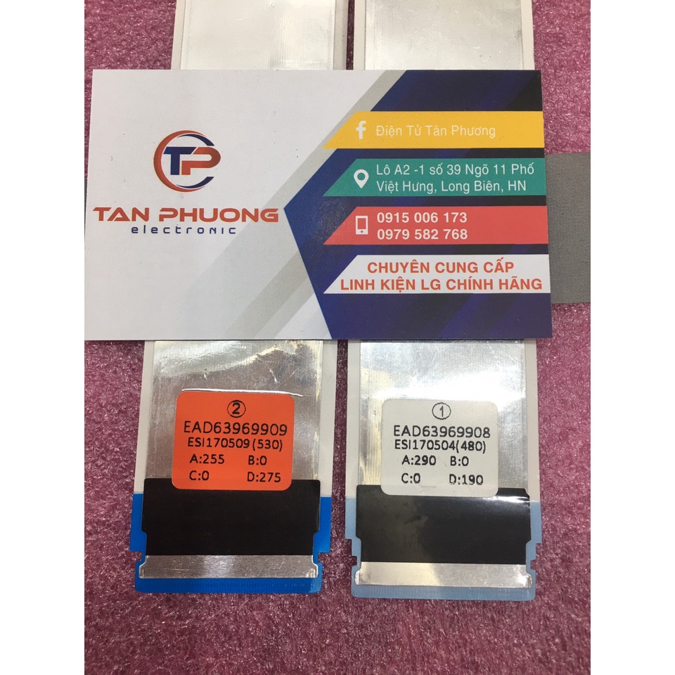 Cable,FFC cáp từ bo mạch chính lên màn hình tivi LG EAD63969909/EAD63969908