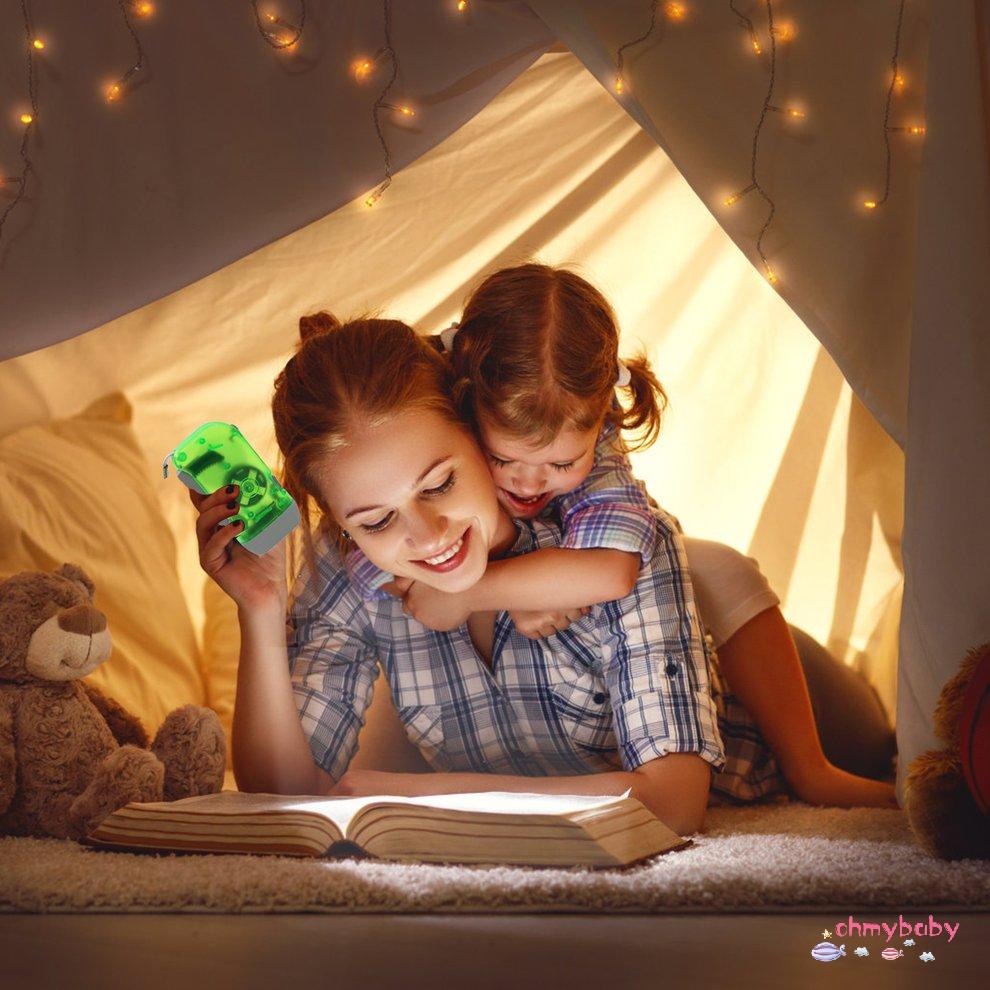 Đèn pin mini tay quay đèn pin khẩn cấp Đèn pin LED có thể sạc lại [8/5]