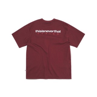|HÀNG ORDER 7-14 NGÀY| ÁO UNISEX THISISNEVERTHAT DESIGN HÀN QUỐC MÀU ĐỎ