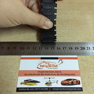 Bánh xích dài 33cm dùng để chế tạo xe tăng xe công trình robot