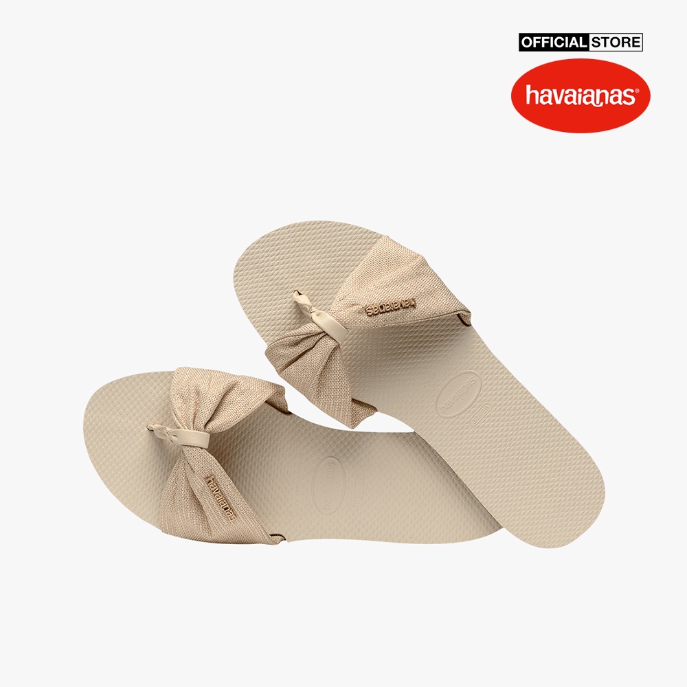 HAVAIANAS - Sandal nữ ST Tropez Shine 4145627-0121