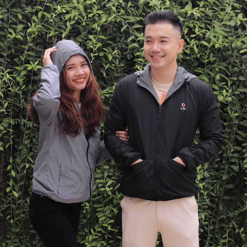 Áo khoác tubi Thiết Kế Nón Liền Nhiều Màu 4 túi