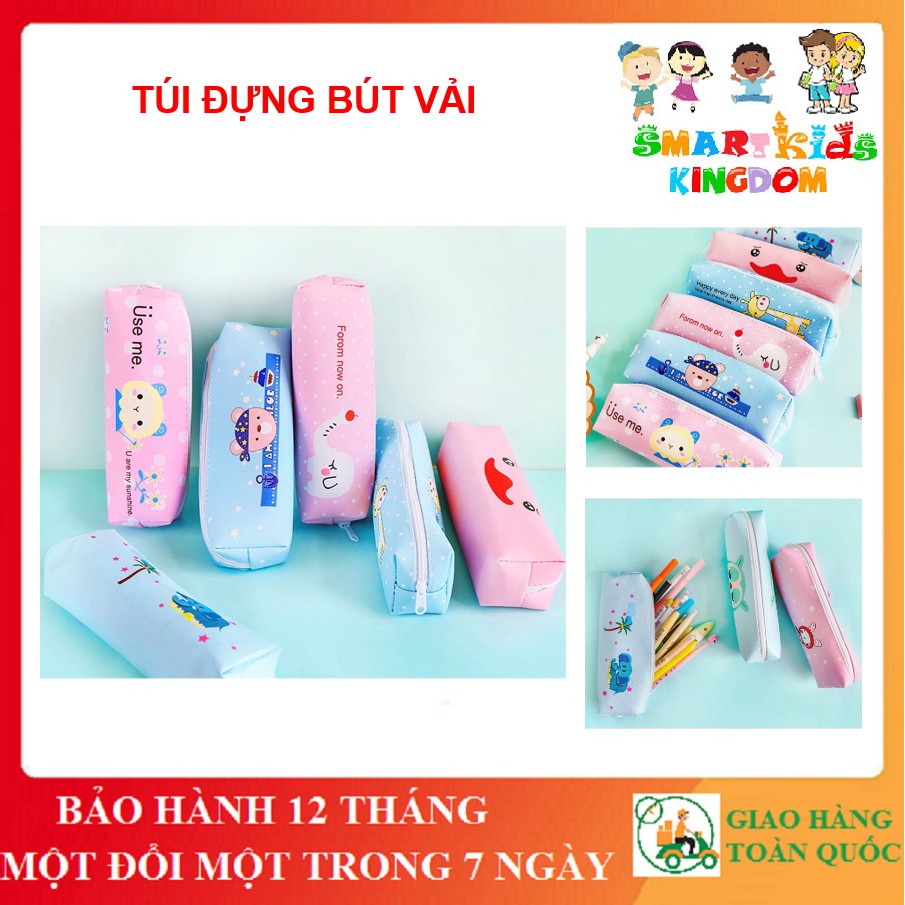 Túi Đựng Bút In Hình Dễ Thương Không Thấm Nước