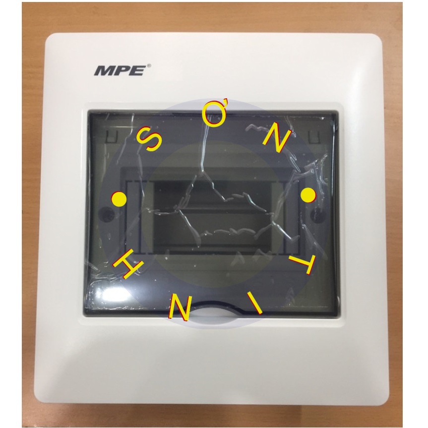 TỦ ĐIỆN ÂM TƯỜNG MPE CHỨA MCB TS-6
