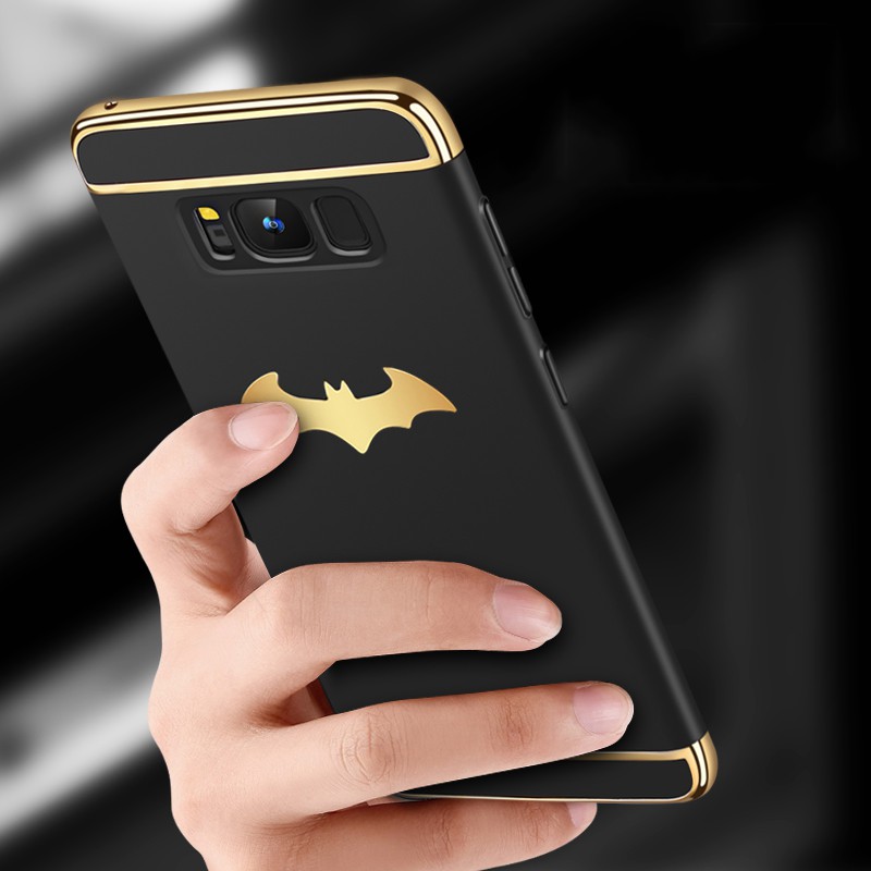 Ốp Lưng Siêu Mỏng Chống Sốc Hình Logo Batman Cho Samsung S7 / S7 Edge