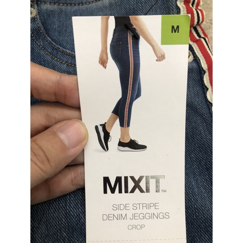 Quần lửng legging jean-S,M-hàng mỹ 100%