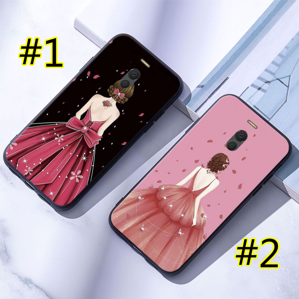 ốp điện thoại mềm Meizu M6 Note M6S M6T Ốp lưng Vỏ silicon Girl Back View