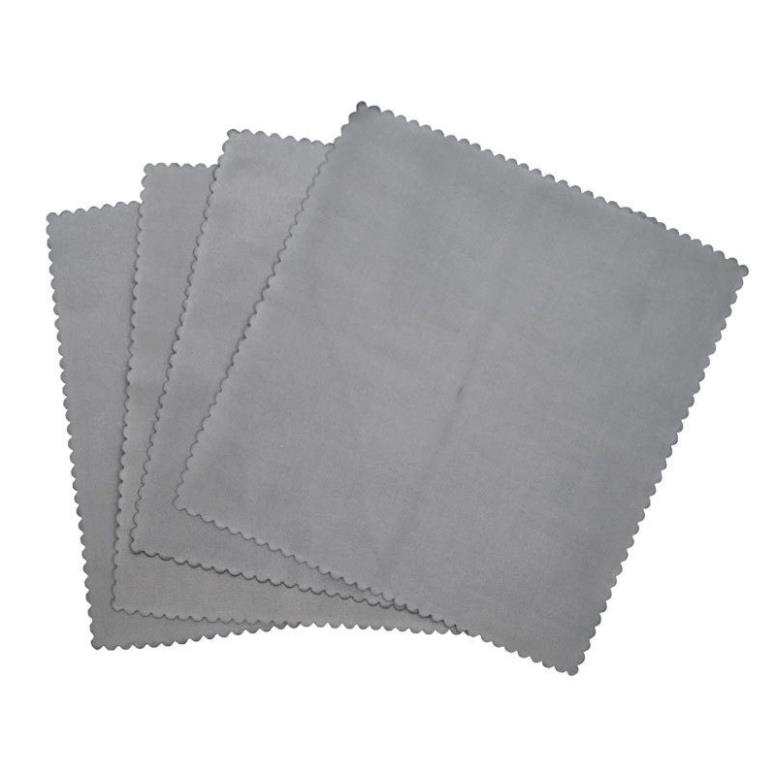 Khăn lau kính vuông , điện thoại hoặc đồ trang sức size 8x8cm htstore