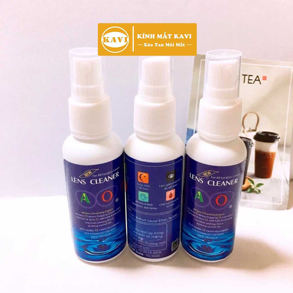Nước lau mắt kính - rửa kính mắt chuyên dụng dạng xịt