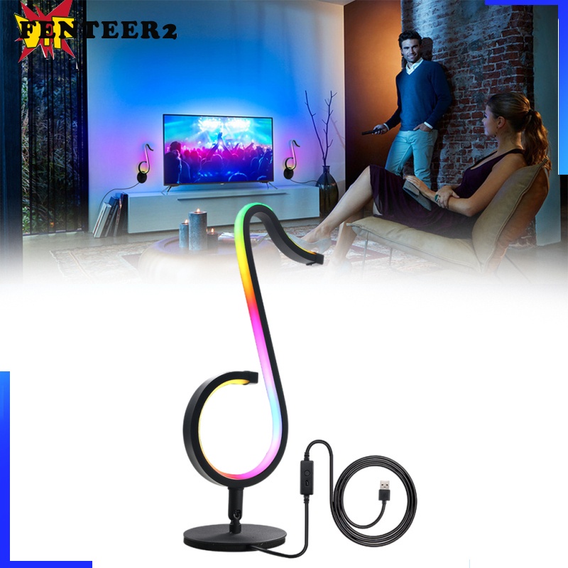 3D Magical Table USB Moon Light Dimmable Touch Sensor Desk Night Lamp Decor