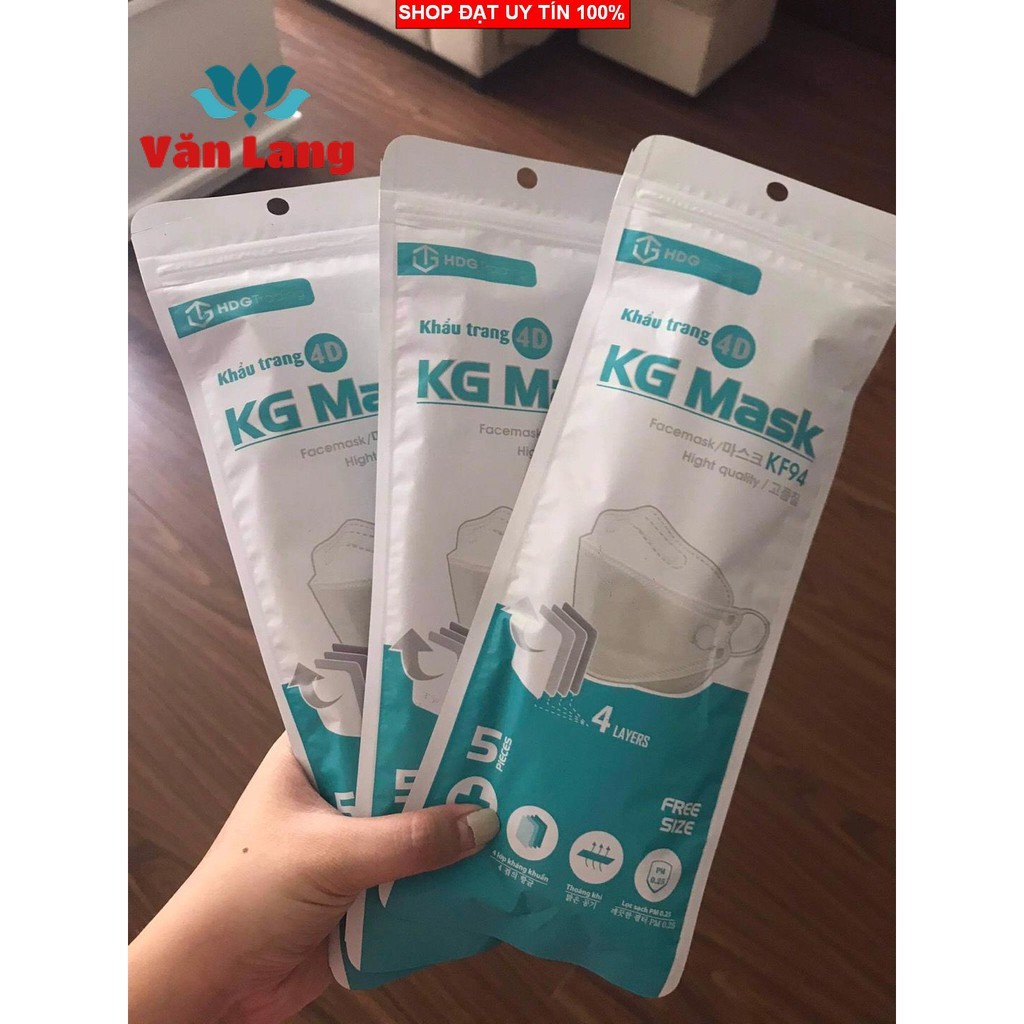 30 Chiếc Khẩu trang 4D Kháng Khuẩn Mask
