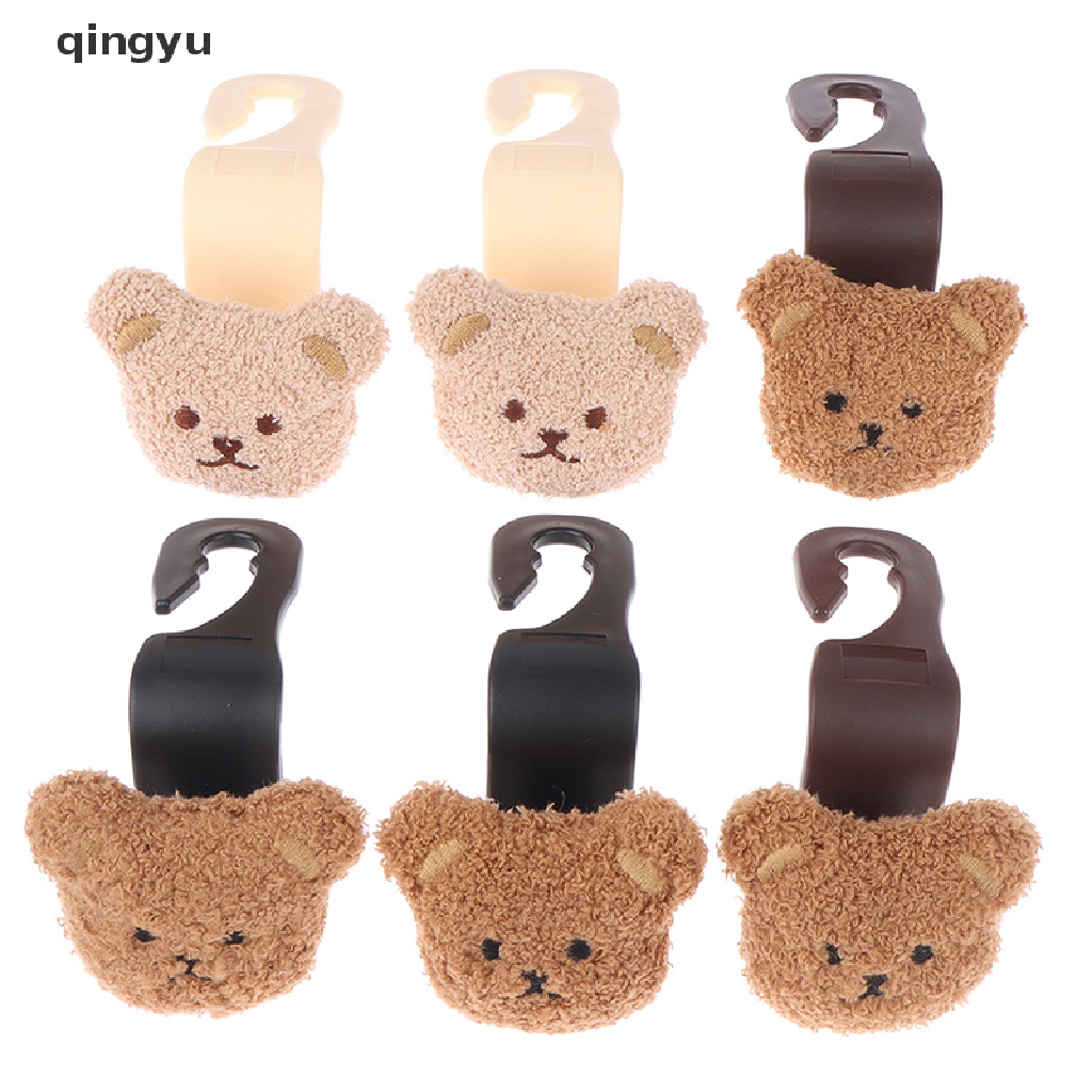 Móc Treo Đồ Hình Đầu Gấu Gắn Xe Đẩy Em Bé Tiện Dụng