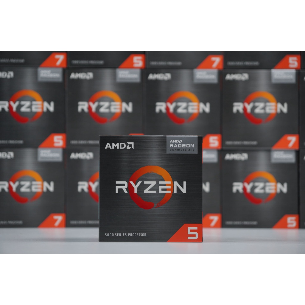 CPU AMD Ryzen 5 5600G (6 Nhân / 12 Luồng | 3.9GHz Boost 4.4GHz | 16MB Cache | PCIe 3.0 | TDP 65W)