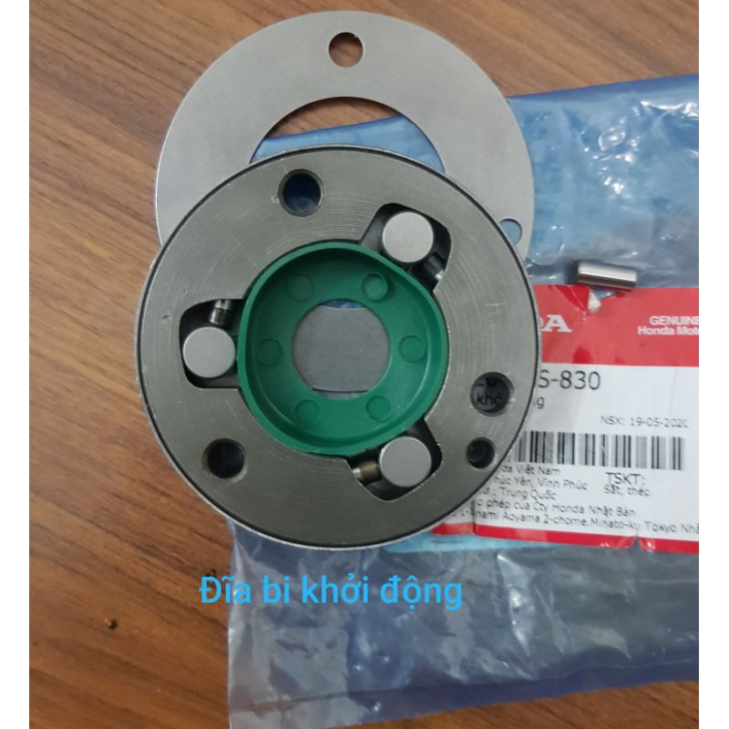 Bộ thớt bi đề xịn lắp xe Dream, Wave Honda