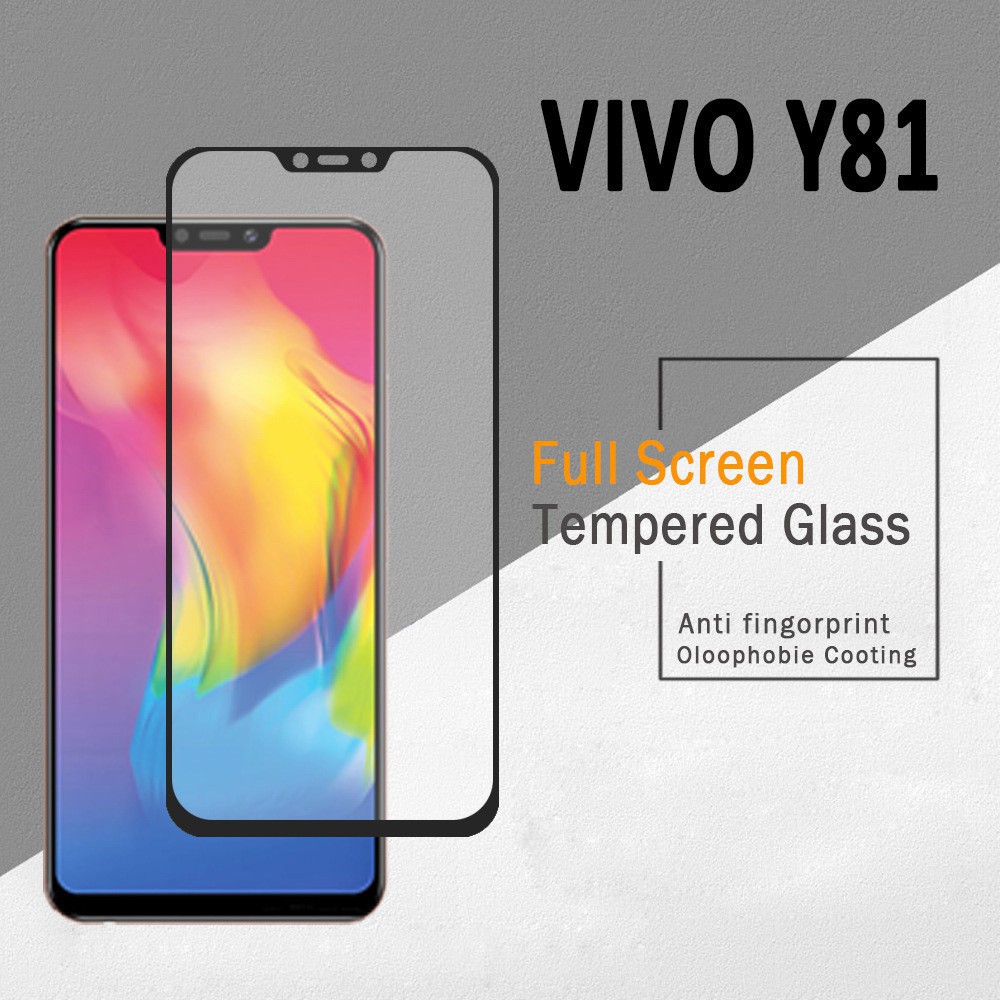 KÍNH CƯỜNG LỰC VIVO Y81/ Y81i/ Y81s/ Y83/ Y83 pro/ Y85/ Z1/ V9/ X21/ V9 youth full màn 9D, tặng kèm giấy lau màn hình