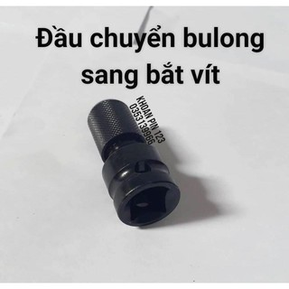 Đầu chuyển đổi bulong sang bắt vít lục giác 6.35mm