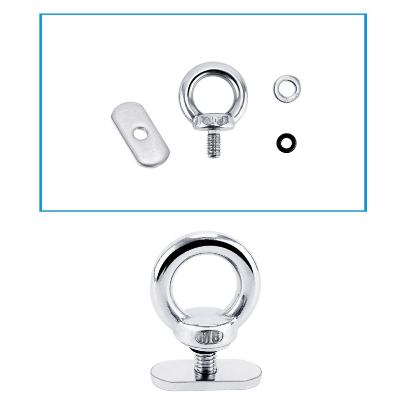 Set 4 Thanh Trượt Bằng Thép Không Gỉ Chuyên Dụng Cho Thuyền Kayak