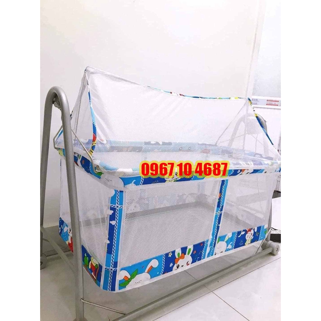 Nôi điện cao cấp đưa tự động Autoru Z Basic, Eco-18 cho bé giấc ngủ an toàn, bảo hành 12 tháng