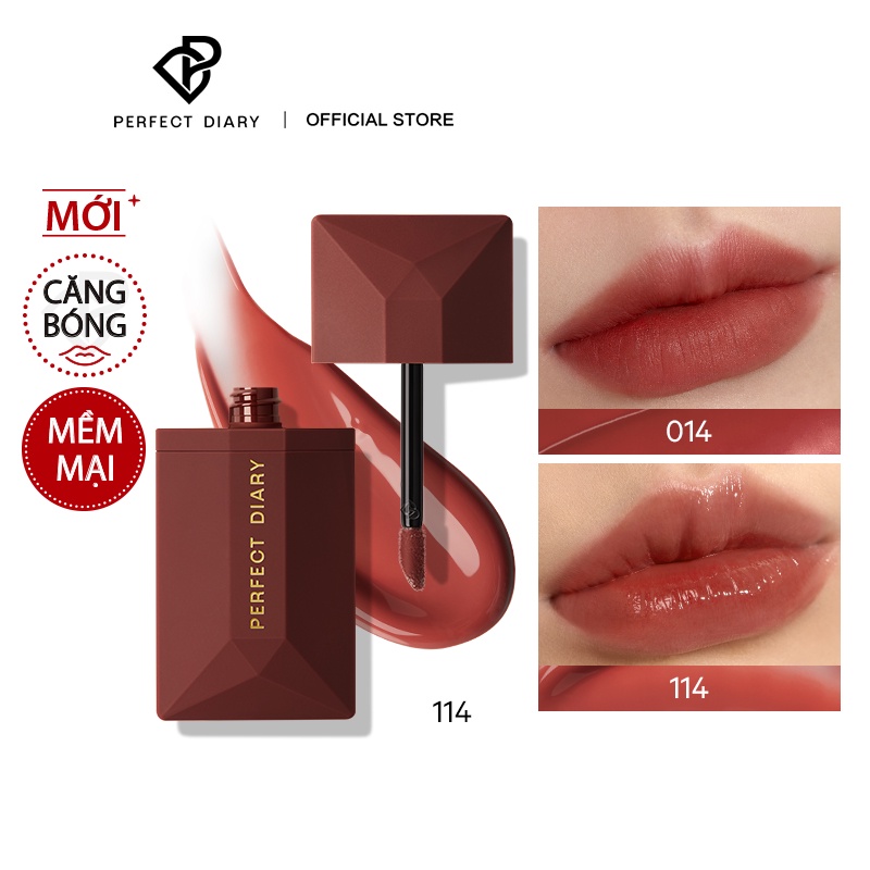 Son Môi Perfect Diary ReadMe Lip Veil 10 tông màu tùy chọn lâu trôi 4g