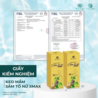 Kẹo mầm sâm tố nữ Xmax