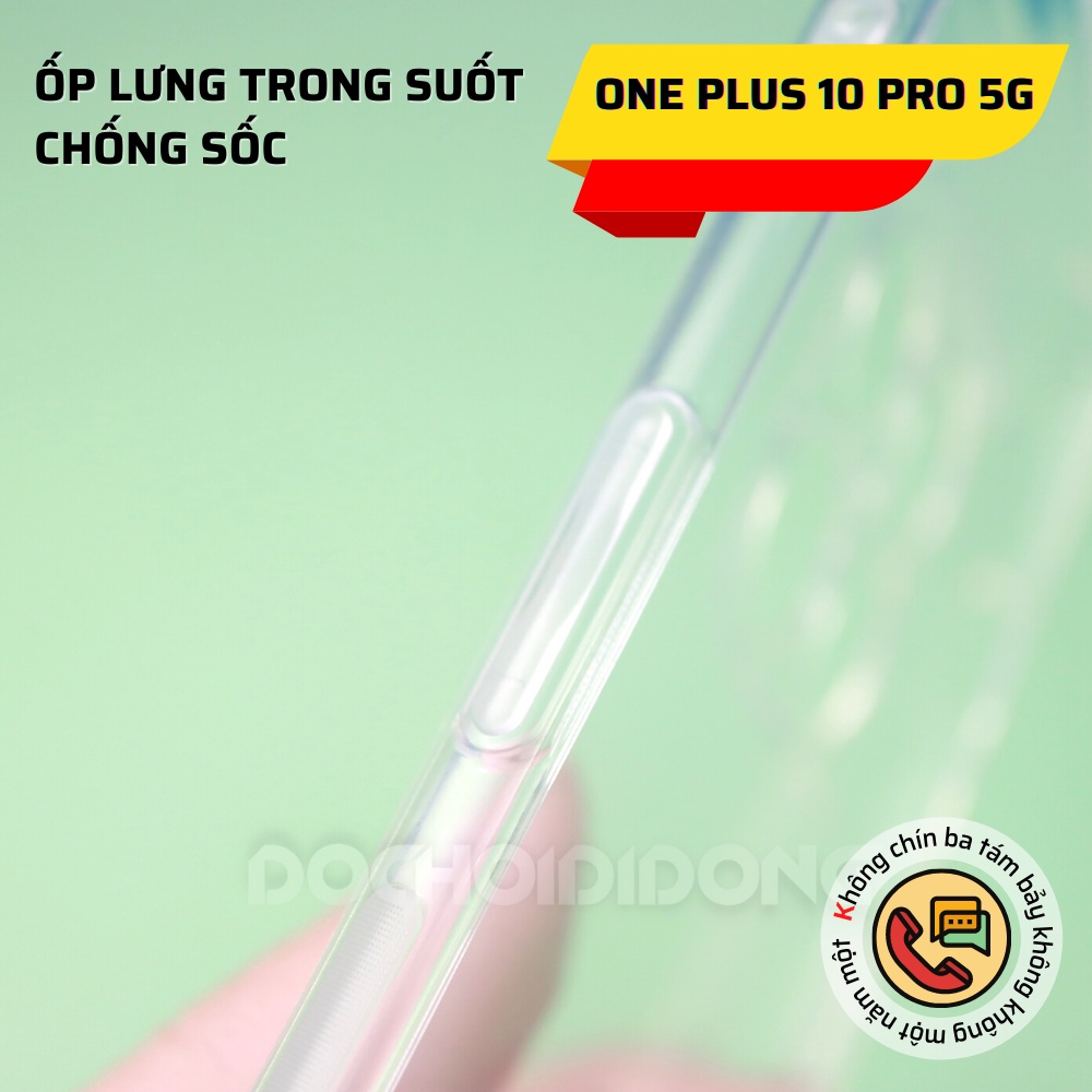 Ốp Lưng Dẻo Trong Suốt Cho Oneplus 10 Pro 5g Chống Sốc Bảo Vệ Camera