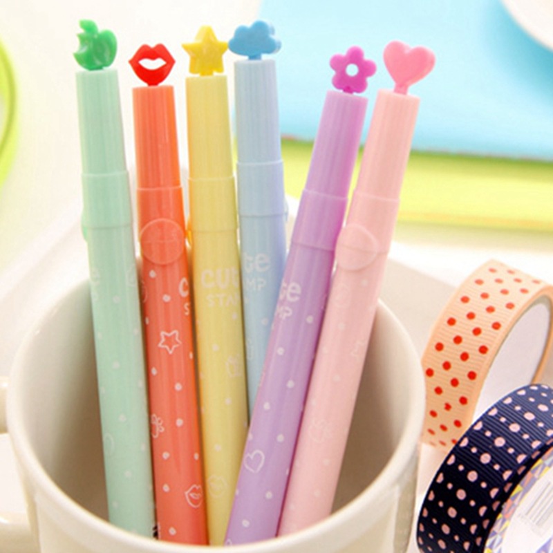 Bút Đánh Dấu Nhiều Màu Sắc Dễ Thương Bắt Mắt Sành Điệu