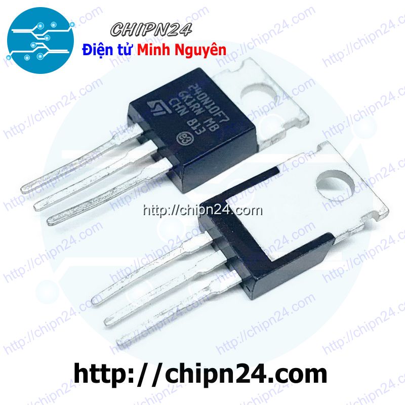 [1 CON] Mosfet 240N10F7 TO-220 110A 100V Kênh N (STP240N10F7 240N10)