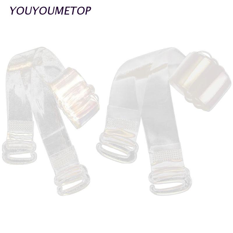Cặp dây áo ngực trong suốt 1cm co giãn tốt tiện lợi