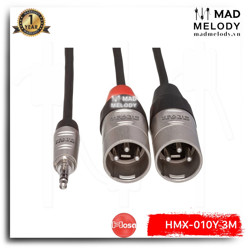 Hosa Pro Stereo Breakout HMX-010Y